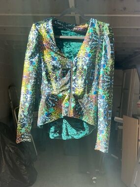 Green Liquid Light- Warrior Within Designs Jacket Scroll 4 better pics